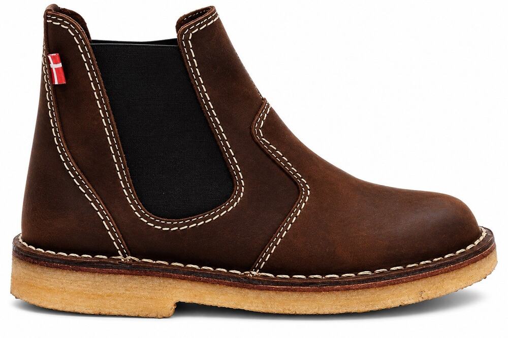 Duckfeet Brown Leather Chelsea Ankle Boots EU 39 Women’s US 8.5 Danish Comfort